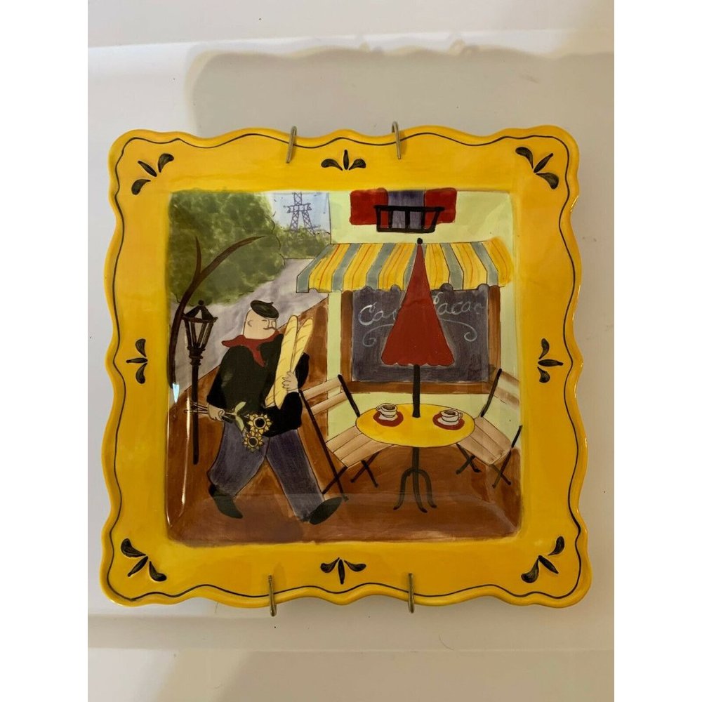 JENNIFER BRINLEY CERTIFIED INTERNATIONAL FRENCH‎ Cafe 11.5" Yellow
